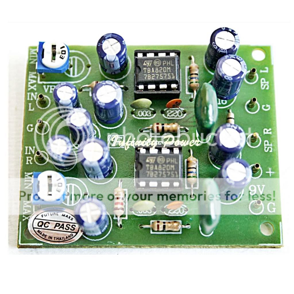 FA603 SMALL POWER AMPLIFIER 2W STEREO ASSEMBLED KIT